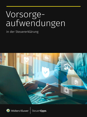 cover image of Vorsorgeaufwendungen in der Steuererklärung